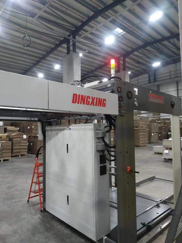 Back Feeder 3 Ply 5 Ply Flute Laminator Machine Kontrol PLC 150m/Min