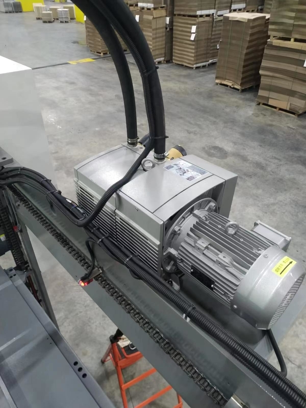 Back Feeder 3 Ply 5 Ply Flute Laminator Machine Kontrol PLC 150m/Min