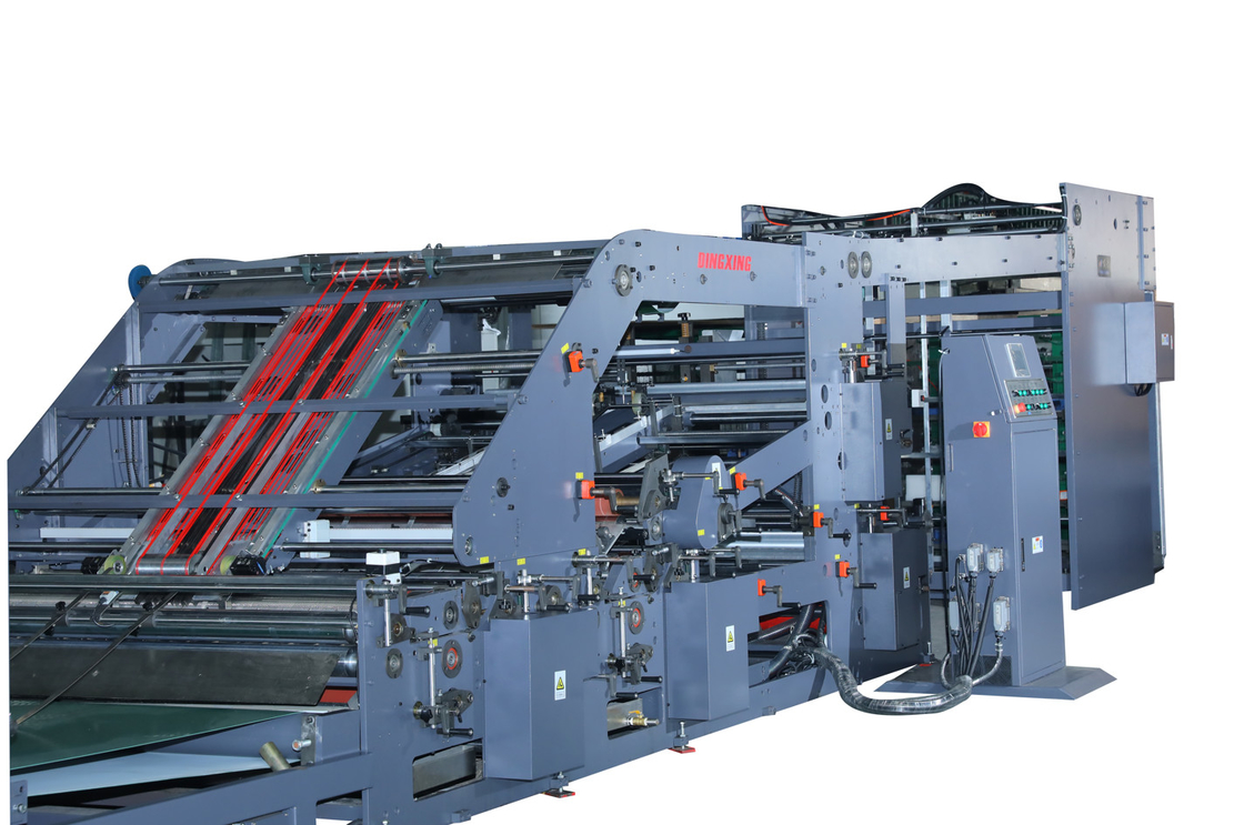 1650 * 1450mm Mesin Laminator Flute 5 Lapis Bergelombang Kecepatan Tinggi