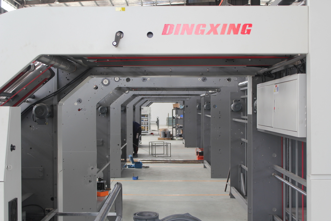 Papan Bergelombang Mesin Laminator Seruling Otomatis 100 Lembar / Min DF-1450S