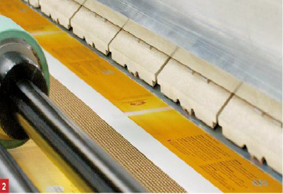 80-100m/Min Hot Knife Film Mesin Laminator PUR Perekat Thermal Film Laminator