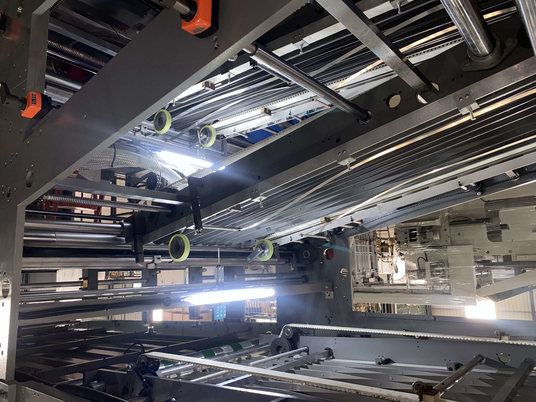 ISO 5 Ply Flute Laminator 30HP 380V Mesin Laminasi Kotak Bergelombang