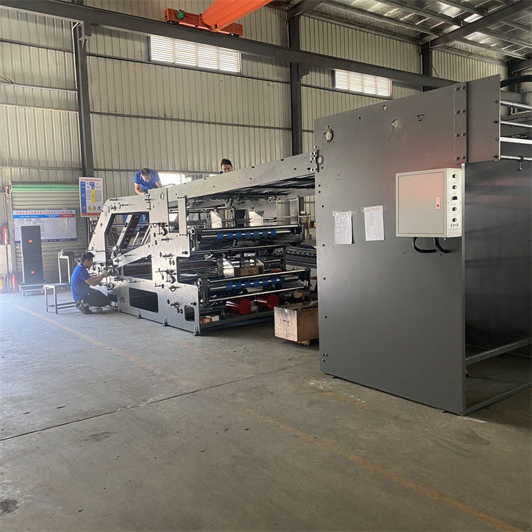 Laminator Seruling Kotak Bergelombang Berkecepatan Tinggi 2 3 5 7 Ply