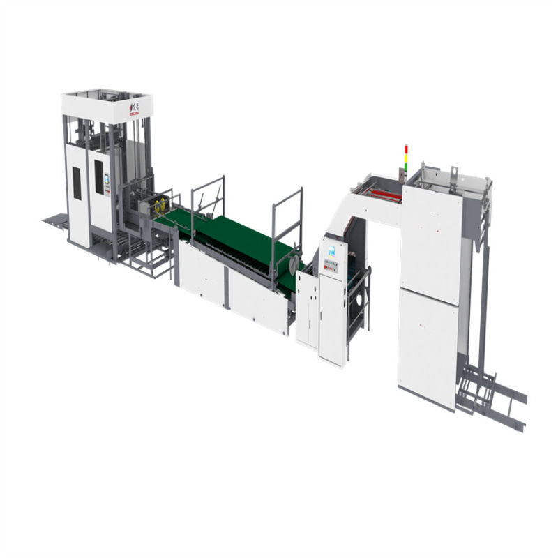 Highspeed Laminator High Speed Flute Laminator Peralatan Bahan Membran Kertas untuk Proses Laminasi Papan Goresan