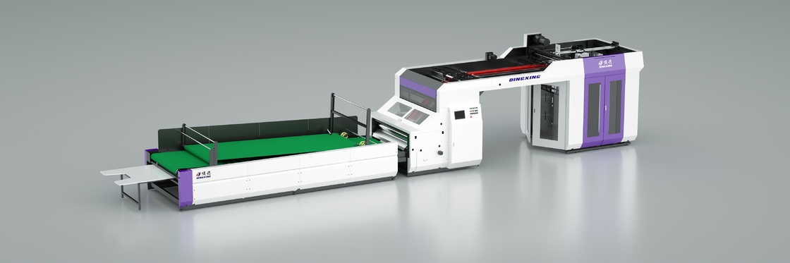 120-600gsm Lembar Atas Auto Flute Laminator 3Ply Mesin Laminating Bergelombang