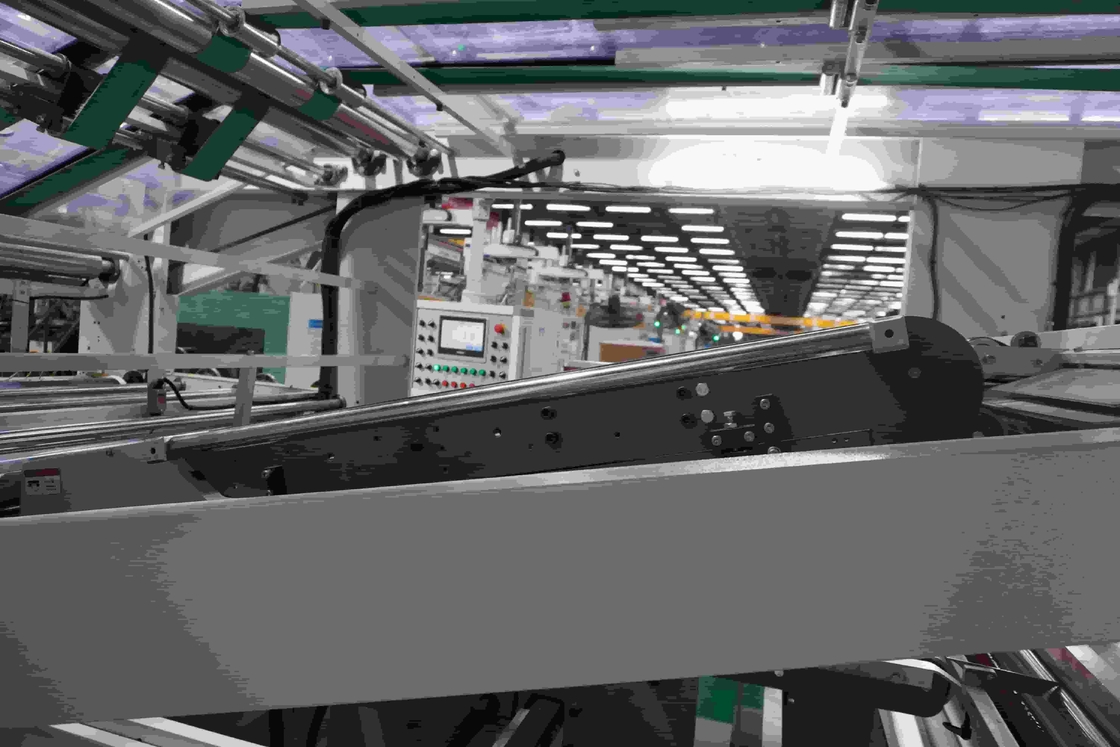Laminator Kardus Kontrol Mekanis Total Berat 14000kg untuk Kertas Bottom tebal 180-2000g/m2 Laminasi Heavy-Duty