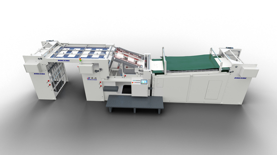 Mesin Laminating Karton Lebar 1410mm Kecepatan Tinggi DX-1410