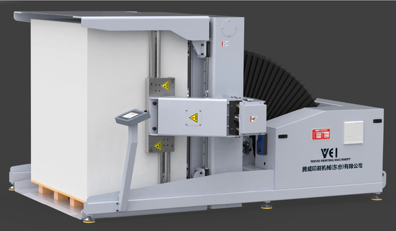 3 Nozzle Pile Turning Machine Paper Jogging Pallet Feeding