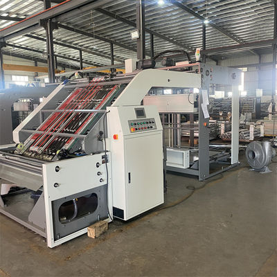 Karton Mesin Laminasi Flute Cepat Dilengkapi dengan Opsional Feeder Terdepan Memberikan Operasi Kemasan Lemes