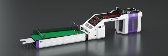 Highspeed Laminator Highspeed Flute Laminator Paper Membrane Material Laminating Thickness Range 1 sampai 10 mm Peralatan kemasan industri
