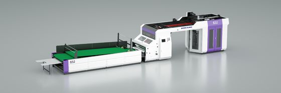 Laminasi Ketebalan kisaran 1 sampai 10 mm Laminator lembaran flute cepat dengan pilihan leading edge feeder menyediakan handling lembaran